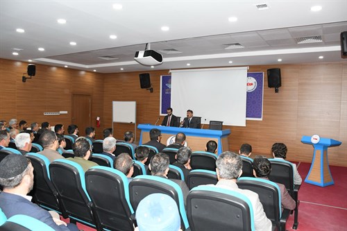 Kaymakamımız Sayın Nurhalil ÖZÇELİK Başkanlığında Din Görevlileri ile Toplantı Gerçekleştirildi