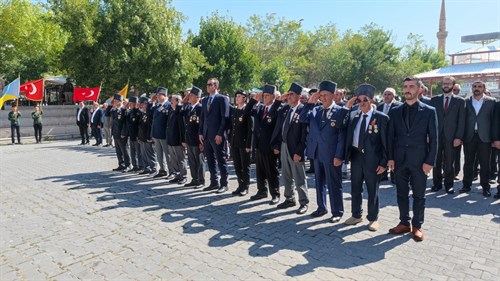 Kaymakamımız Sayın İsmail DEMİR, 19 Eylül Gaziler Günü programına katıldı.