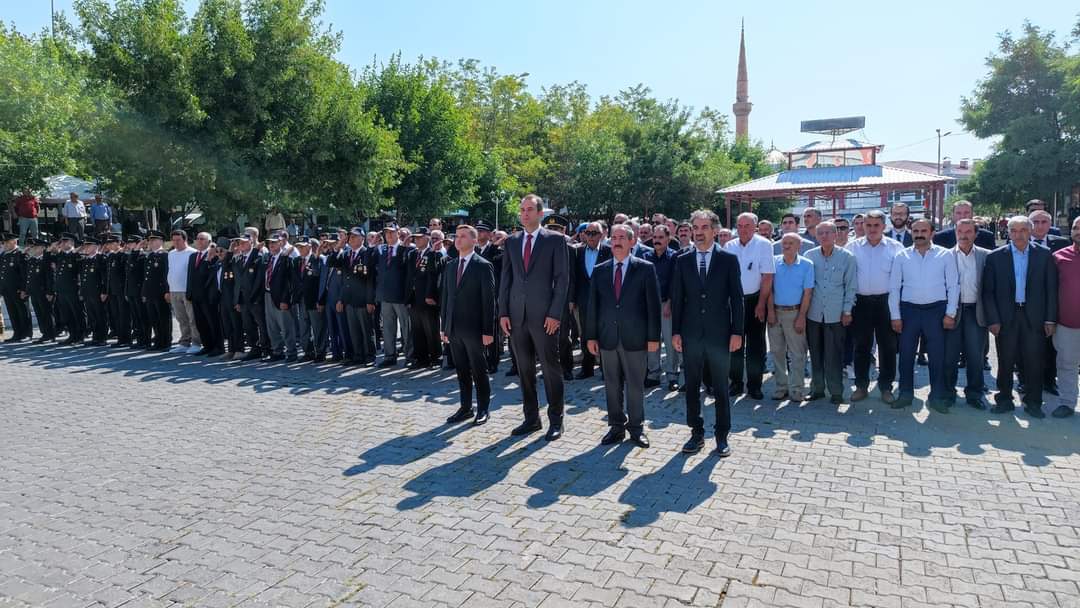 Kaymakamımız Sayın İsmail DEMİR, 30 Ağustos Zafer Bayramı Programına Katıldı.